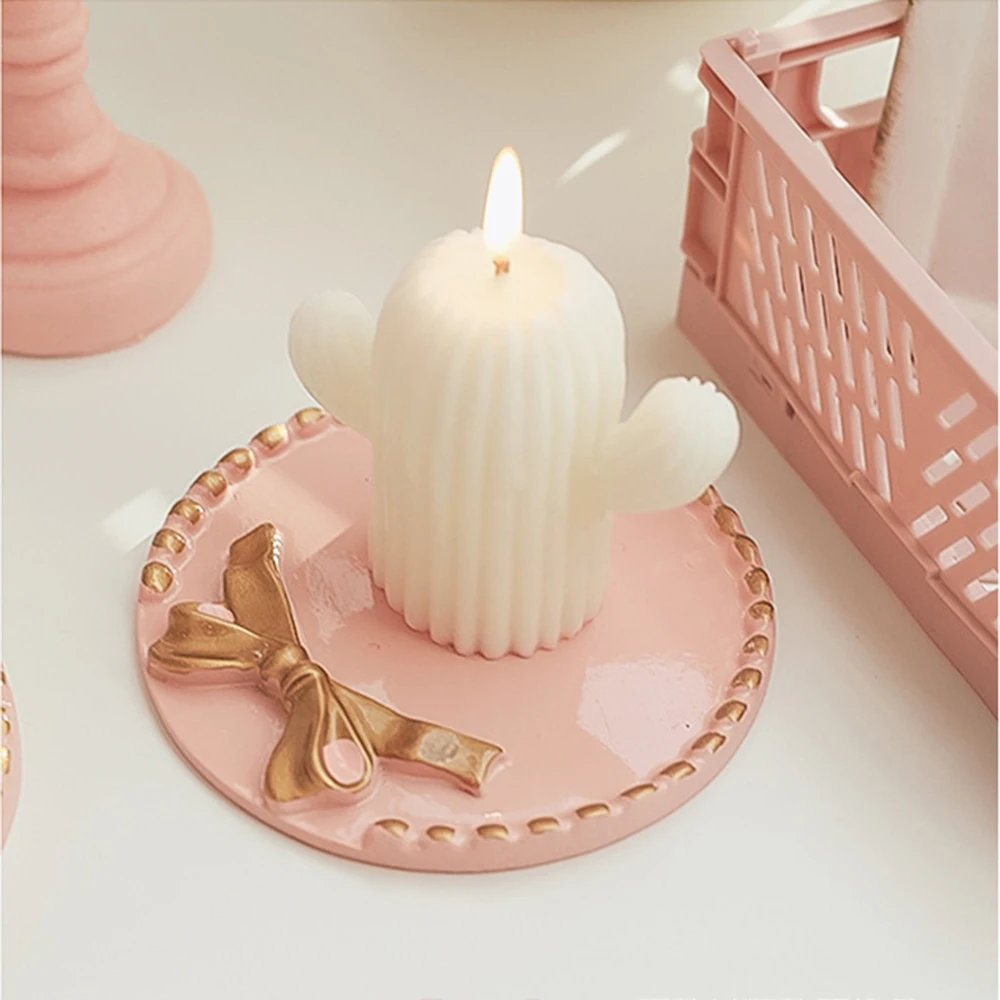 Bow-knot Candle Holder Base Round Square Tray Resin Fashion & Simple Ornament Home Wedding Decoration Candlestick
Bow-knot Candle Holder Base Round Square Tray Resin Fashion & Simple Ornament Home Wedding Decoration Candlestick