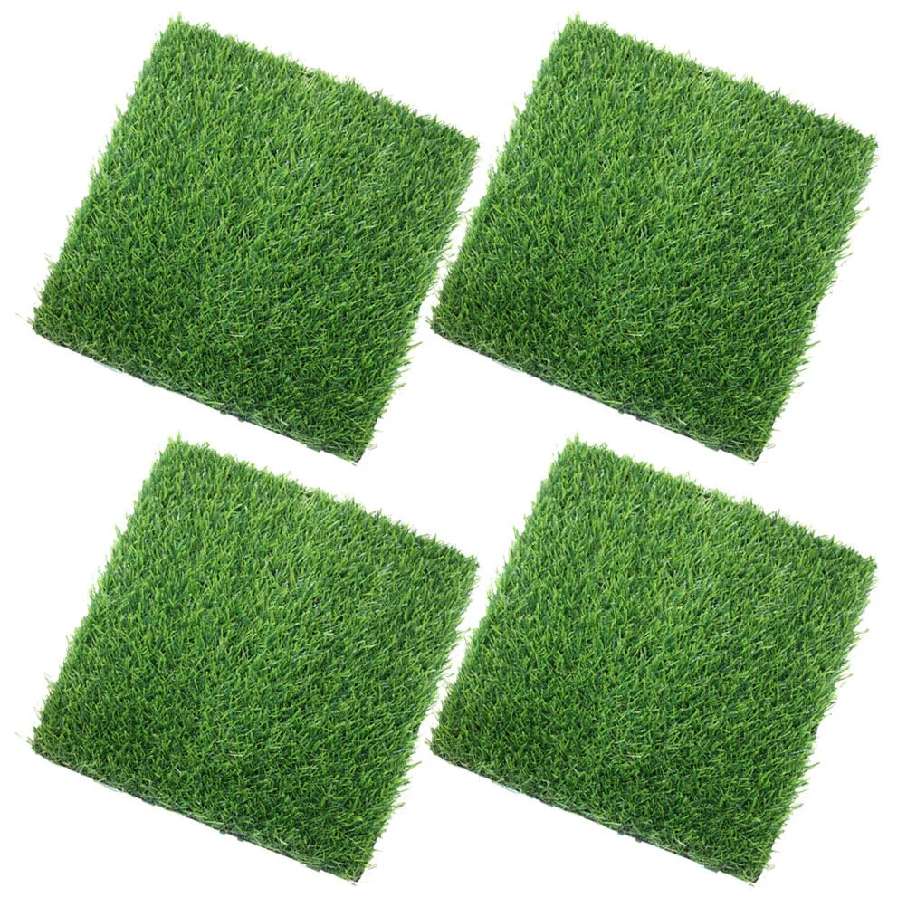 4 Pcs Artificial Lawn Out Door Rugs Simulation Grass Mat Fake Imitation Turf Lifelike Simulated Plastic School DIY
4 Pcs Artificial Lawn Out Door Rugs Simulation Grass Mat Fake Imitation Turf Lifelike Simulated Plastic School DIY