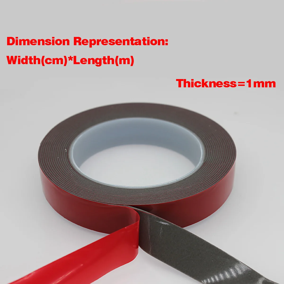 Double-Sided Adhesive Gray Adhesive Strong Waterproof Car / 1mm Thick Tensile Strength / High Temperature Double-Sided Tape
Double-Sided Adhesive Gray Adhesive Strong Waterproof Car / 1mm Thick Tensile Strength / High Temperature Double-Sided Tape