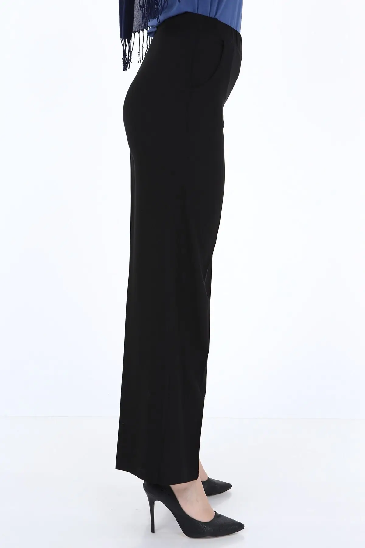 Large Size Women's Pants Waist Leg Wheel And plenty of pockets Women's Islamic Clothing Pants