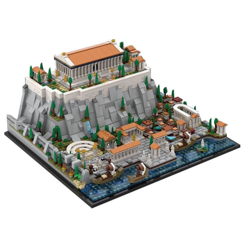 Moc Greece Acropolis of Athens Building Blocks Set Parthenons Palace Castle Tower Architecture Bricks Toy For Children Gift
Moc Greece Acropolis of Athens Building Blocks Set Parthenons Palace Castle Tower Architecture Bricks Toy For Children Gift