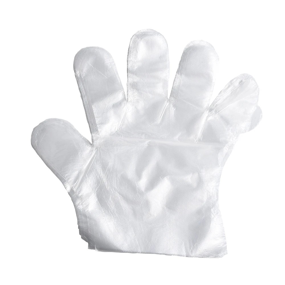 100pcs Disposable Gloves Waterproof Plastic Gloves Food Grade Transparent Sanitary Glove Home Kitchen BBQ Multi Gloves
100pcs Disposable Gloves Waterproof Plastic Gloves Food Grade Transparent Sanitary Glove Home Kitchen BBQ Multi Gloves