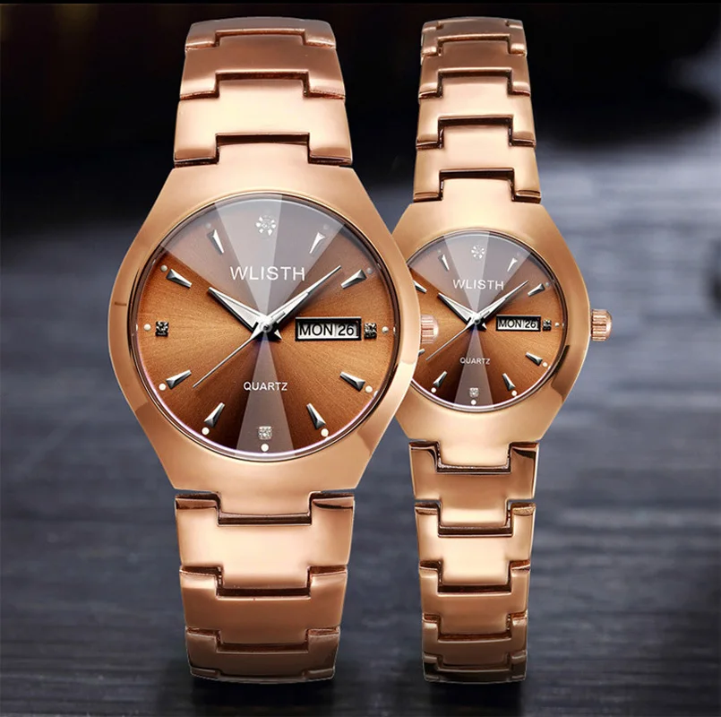 2022 Wlisth Top Brand Men Watch Tungsten Steel Lovers Rose Women Couple Chinese-english Calendar Quartz Clock Waterproof Watches
2022 Wlisth Top Brand Men Watch Tungsten Steel Lovers Rose Women Couple Chinese-english Calendar Quartz Clock Waterproof Watches