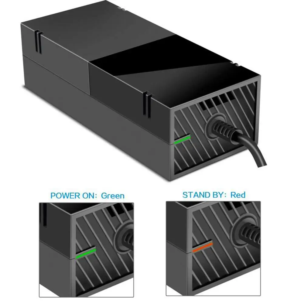 Host Charger Power Supply Adapter US/EU/UK Plug Charging Charger Transformer Converter Compatible For Xbox One Console Supply
Host Charger Power Supply Adapter US/EU/UK Plug Charging Charger Transformer Converter Compatible For Xbox One Console Supply
