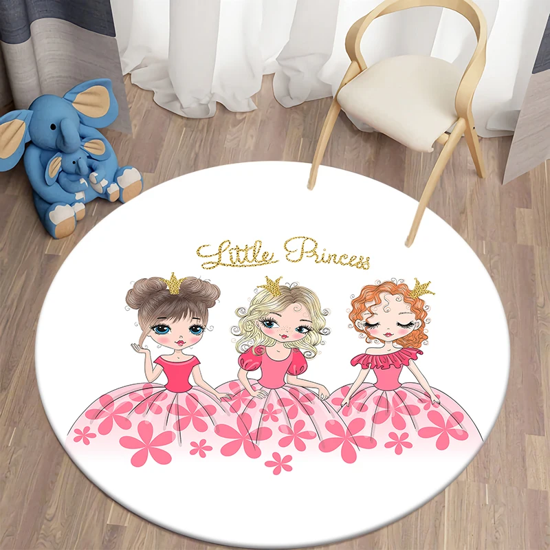 Girlfriends cartoon ballet girls living room area circular carpet bedroom soft Yoga shop party game area mat girls room carpet
Girlfriends cartoon ballet girls living room area circular carpet bedroom soft Yoga shop party game area mat girls room carpet