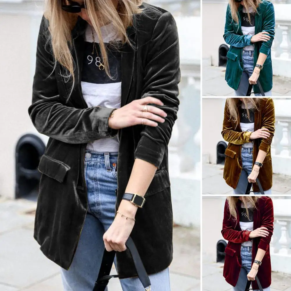 Office Lady Blazer Trendy Relaxed Fit Open Stitch Blazer Solid Color All Match Blazer Coat
Office Lady Blazer Trendy Relaxed Fit Open Stitch Blazer Solid Color All Match Blazer Coat