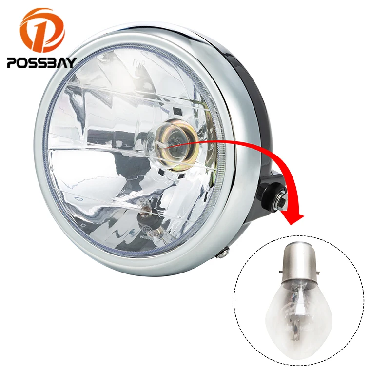 7" Motorcycle Headlight Amber Bulb High/Low Beam Headlamp for Suzuki EN125 Yamaha Kawasaki Honda Cafe Racer Weatherproof
7" Motorcycle Headlight Amber Bulb High/Low Beam Headlamp for Suzuki EN125 Yamaha Kawasaki Honda Cafe Racer Weatherproof