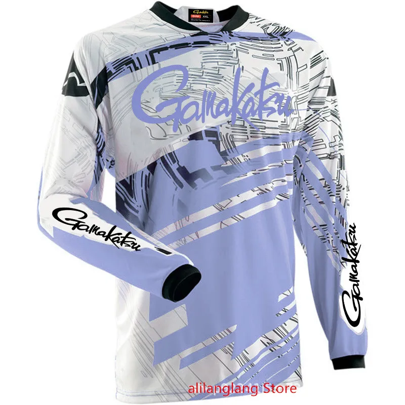 Summer New Gamakatsu Long Sleeve Fishing Shirt Quick Dry Fishing Clothing Anti-UV Sunscreen Fishing Clothes
Summer New Gamakatsu Long Sleeve Fishing Shirt Quick Dry Fishing Clothing Anti-UV Sunscreen Fishing Clothes