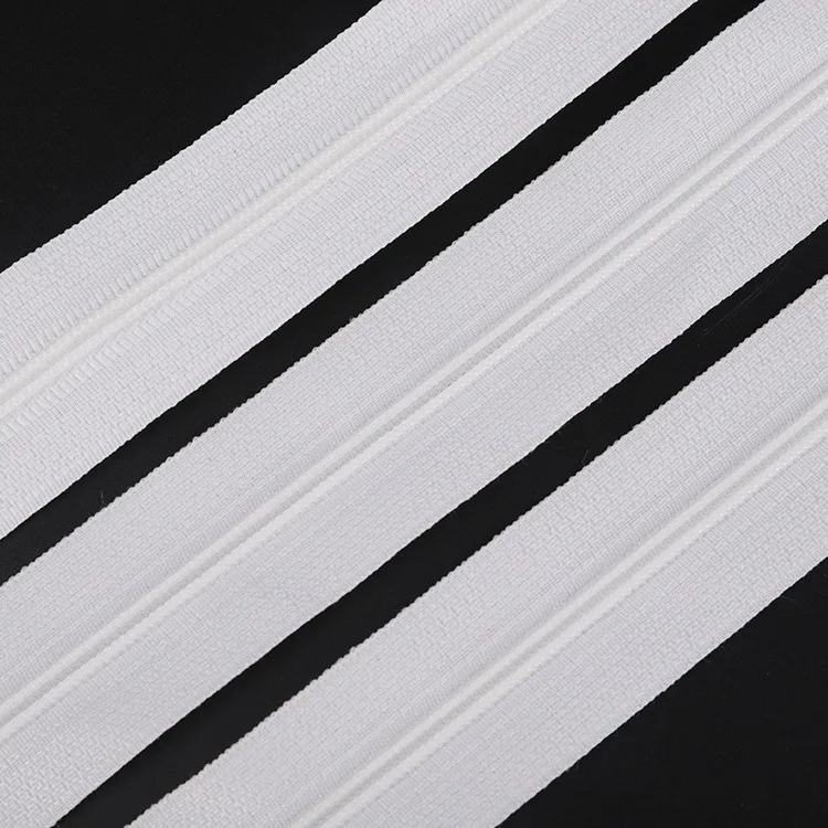 50 pieces 3 # Nylon Closed Tail Protective Clothing, Zipper Self Locking, White Top and Bottom Stop, Finished Strip
50 pieces 3 # Nylon Closed Tail Protective Clothing, Zipper Self Locking, White Top and Bottom Stop, Finished Strip
