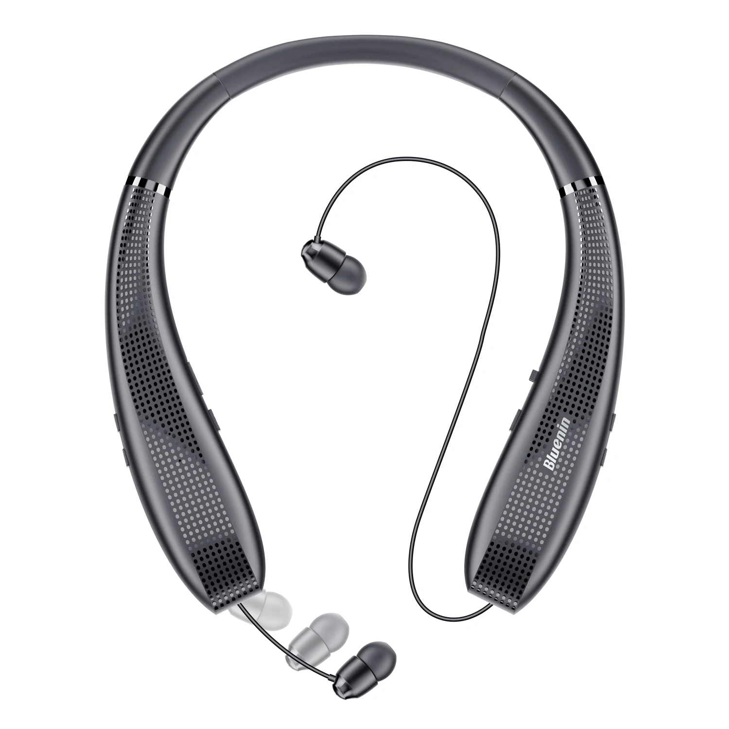Bluenin Bluetooth Headphones,BlueWings Pro 1 Bluetooth 5.0 Neckband Wireless Headphones,Retractable Earbuds Stereo Earphones
Bluenin Bluetooth Headphones,BlueWings Pro 1 Bluetooth 5.0 Neckband Wireless Headphones,Retractable Earbuds Stereo Earphones