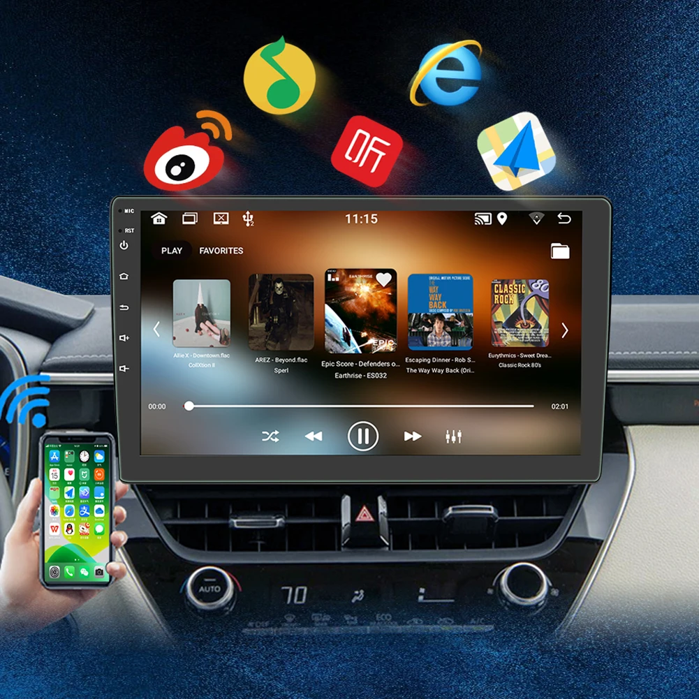 9 Inch Car Autoradio Player Audio Receiver 2 Din Touch Screen Car Radio MP5 Player Bluetooth-compatible 5.0 Used in Android /iOS
9 Inch Car Autoradio Player Audio Receiver 2 Din Touch Screen Car Radio MP5 Player Bluetooth-compatible 5.0 Used in Android /iOS