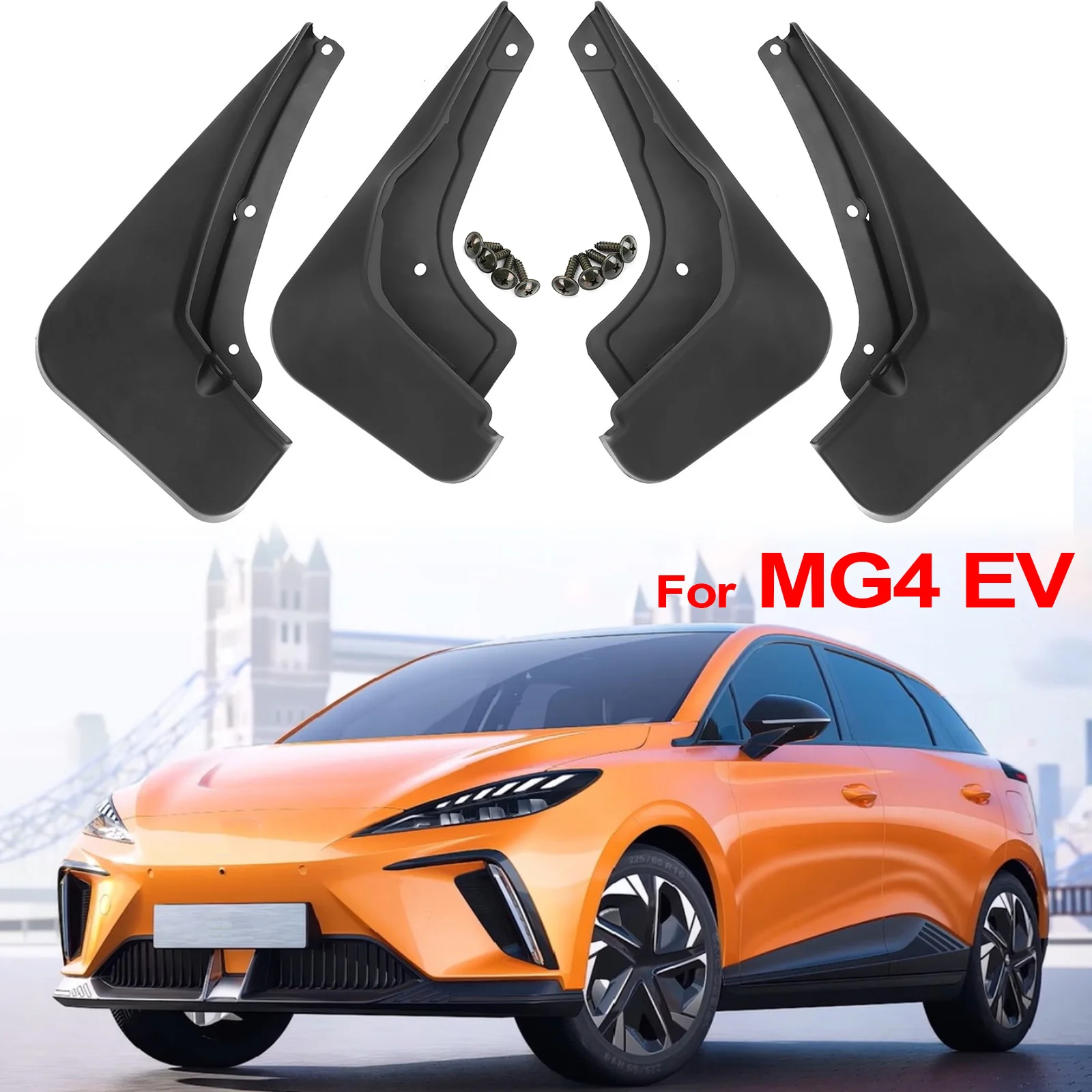 4x For MG 4 MG4 EV Mulan Hatchback 2022 2023 Mud Flaps Splash Guard Mudguards MudFlaps Front Rear Fender Styling Car Accessories
4x For MG 4 MG4 EV Mulan Hatchback 2022 2023 Mud Flaps Splash Guard Mudguards MudFlaps Front Rear Fender Styling Car Accessories