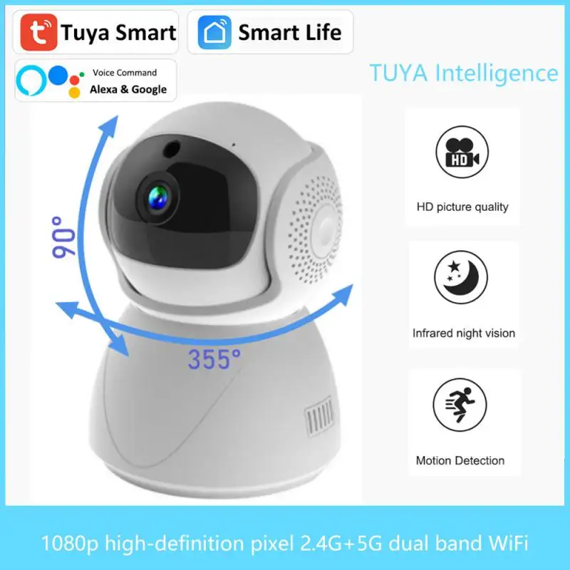 Tuya Smart 1080P WiFi Camera Auto Tracking Sound Detection 3MP HD Security CCTV Video Baby Monitor Indoor Wireless IP Camera
Tuya Smart 1080P WiFi Camera Auto Tracking Sound Detection 3MP HD Security CCTV Video Baby Monitor Indoor Wireless IP Camera
