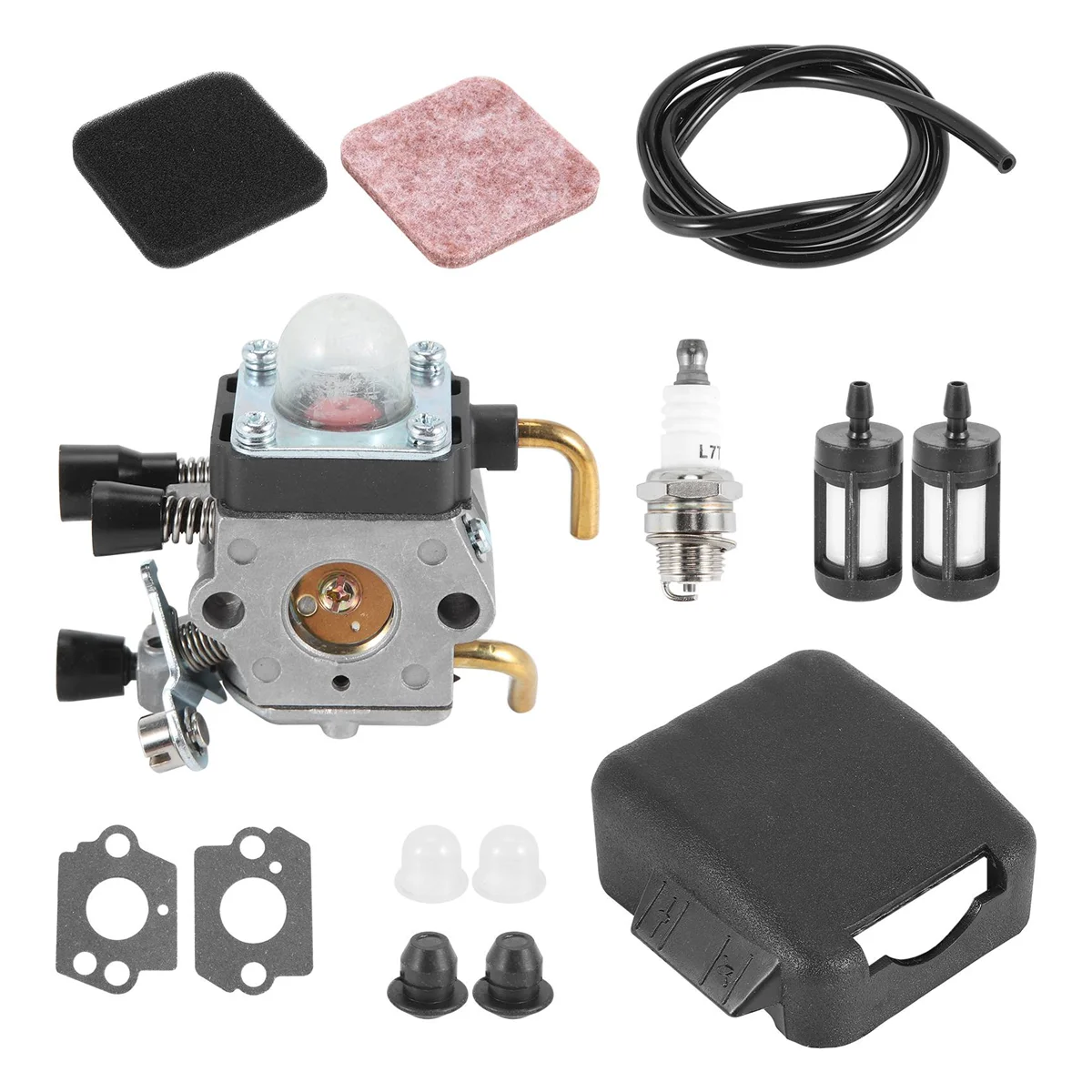 FS85 Carburetor + Air Filter Cover for STIHL FS75 FS80 FS 85 KM80 KM85 FC75 String Trimmer Brush Cutter Tune Up Kits
FS85 Carburetor + Air Filter Cover for STIHL FS75 FS80 FS 85 KM80 KM85 FC75 String Trimmer Brush Cutter Tune Up Kits