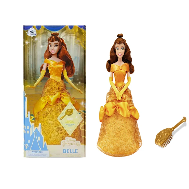 DISNEY Store Animated Cartoon Beauty Belle Classic Princess Joint Vinyl Doll Play House Toys For Children Xmas Gift
DISNEY Store Animated Cartoon Beauty Belle Classic Princess Joint Vinyl Doll Play House Toys For Children Xmas Gift