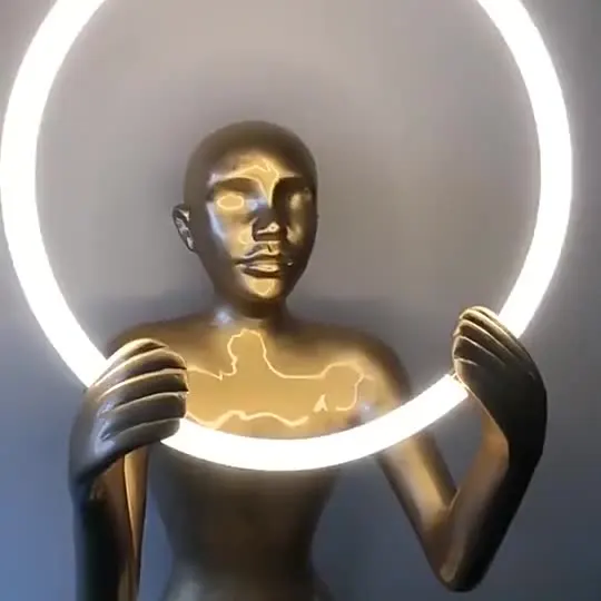 Abstract Figure Sculpture Floor Lamp Resin Office Hotel Lobby Model Room Decorative Floor Lamp
Abstract Figure Sculpture Floor Lamp Resin Office Hotel Lobby Model Room Decorative Floor Lamp