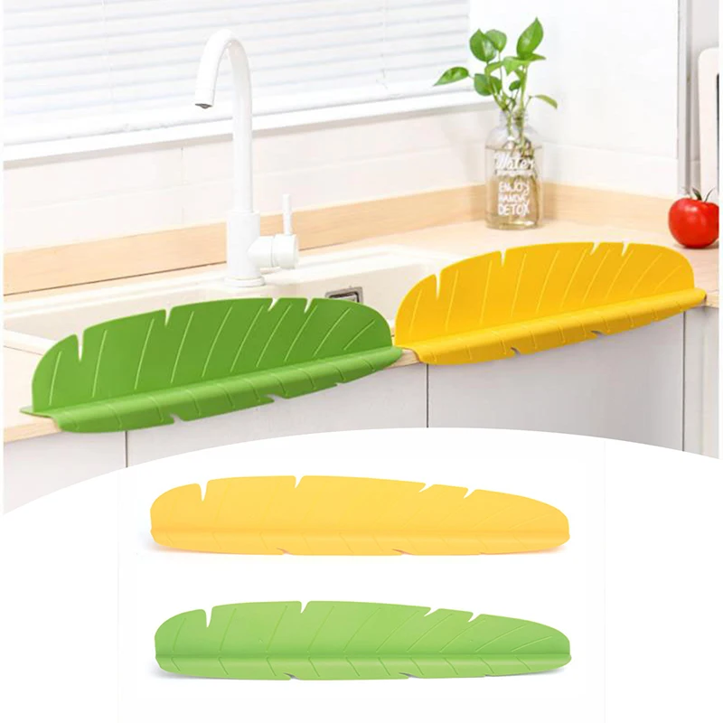 Leaf Shape Kitchen Sink Water Splash Guard with Sucker Anti-water Board Baffle Plate Dish Fruit Vegetable Washing Blocking Board
Leaf Shape Kitchen Sink Water Splash Guard with Sucker Anti-water Board Baffle Plate Dish Fruit Vegetable Washing Blocking Board