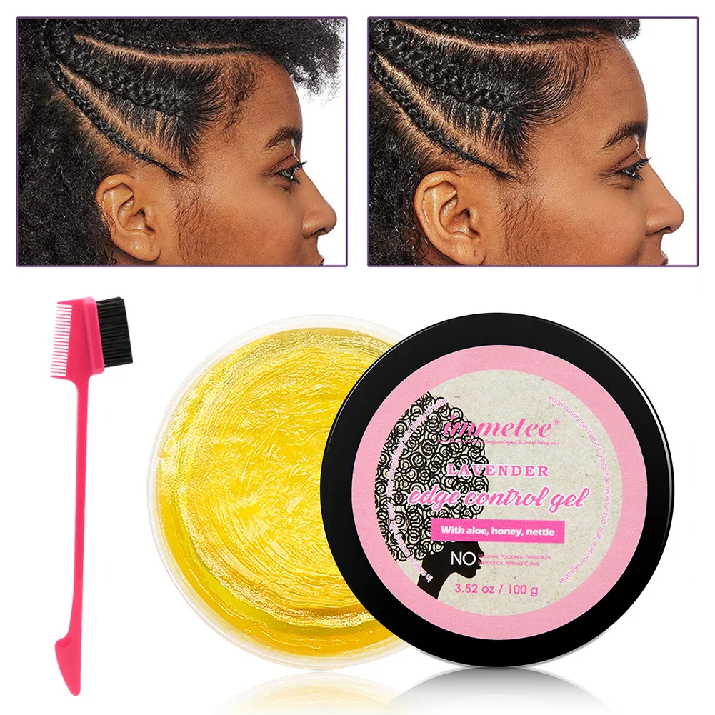Lavender Hair Edge Control Gel Anti-Frizz Hair Wax Stick Hair Oil Wax Cream With Brush Broken Hair Styling Cream For Men Women
Lavender Hair Edge Control Gel Anti-Frizz Hair Wax Stick Hair Oil Wax Cream With Brush Broken Hair Styling Cream For Men Women