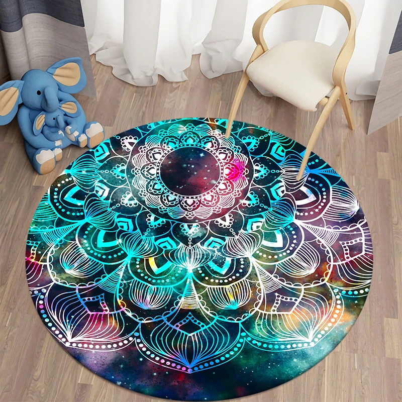 Mandala Kawaii HD Printed Round Carpet for Living Room Rugs Camping Picnic Mats Flannel Anti-Slip Rug Yoga Mat stranger things 
Mandala Kawaii HD Printed Round Carpet for Living Room Rugs Camping Picnic Mats Flannel Anti-Slip Rug Yoga Mat stranger things