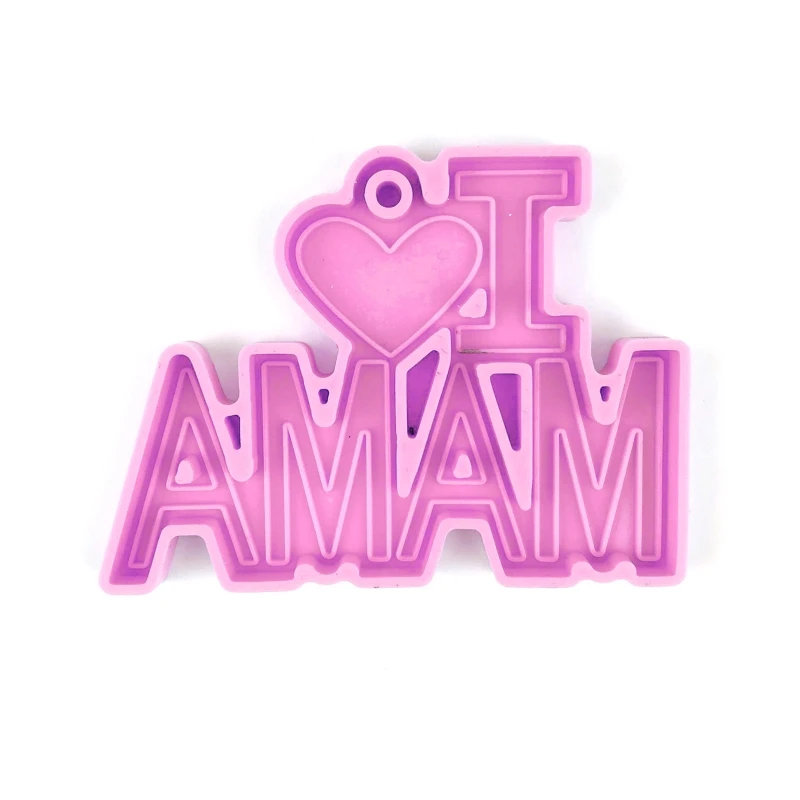 I Love Mom Dad Word Keychain Pendant Resin Mold Thanksgiving DIY Silicone Mould T8DE
I Love Mom Dad Word Keychain Pendant Resin Mold Thanksgiving DIY Silicone Mould T8DE
