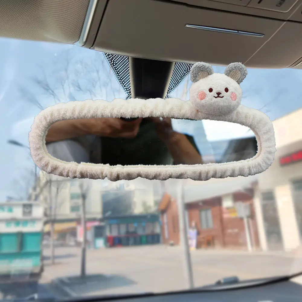 Adorable Bear Car Rearview Mirror Cover Cute Creative Korean Character Mirror Cartoon Reversing Decoration Female
Adorable Bear Car Rearview Mirror Cover Cute Creative Korean Character Mirror Cartoon Reversing Decoration Female