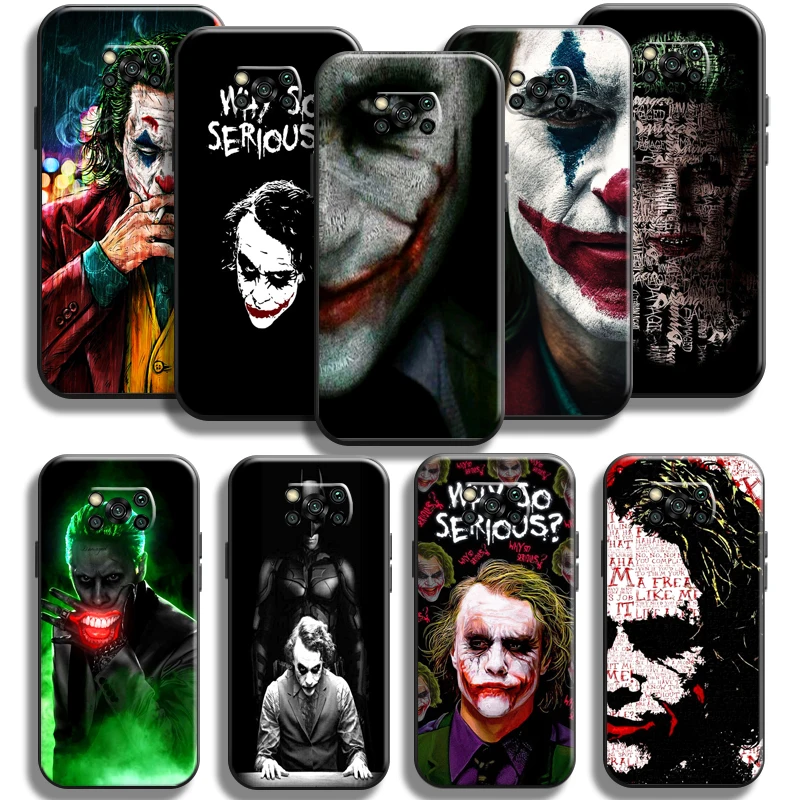The Joker Clown Phone Case For Xiaomi Poco X3 Pro X3 NFC POCO X3 GT Coque Funda Black Carcasa Back Soft
The Joker Clown Phone Case For Xiaomi Poco X3 Pro X3 NFC POCO X3 GT Coque Funda Black Carcasa Back Soft