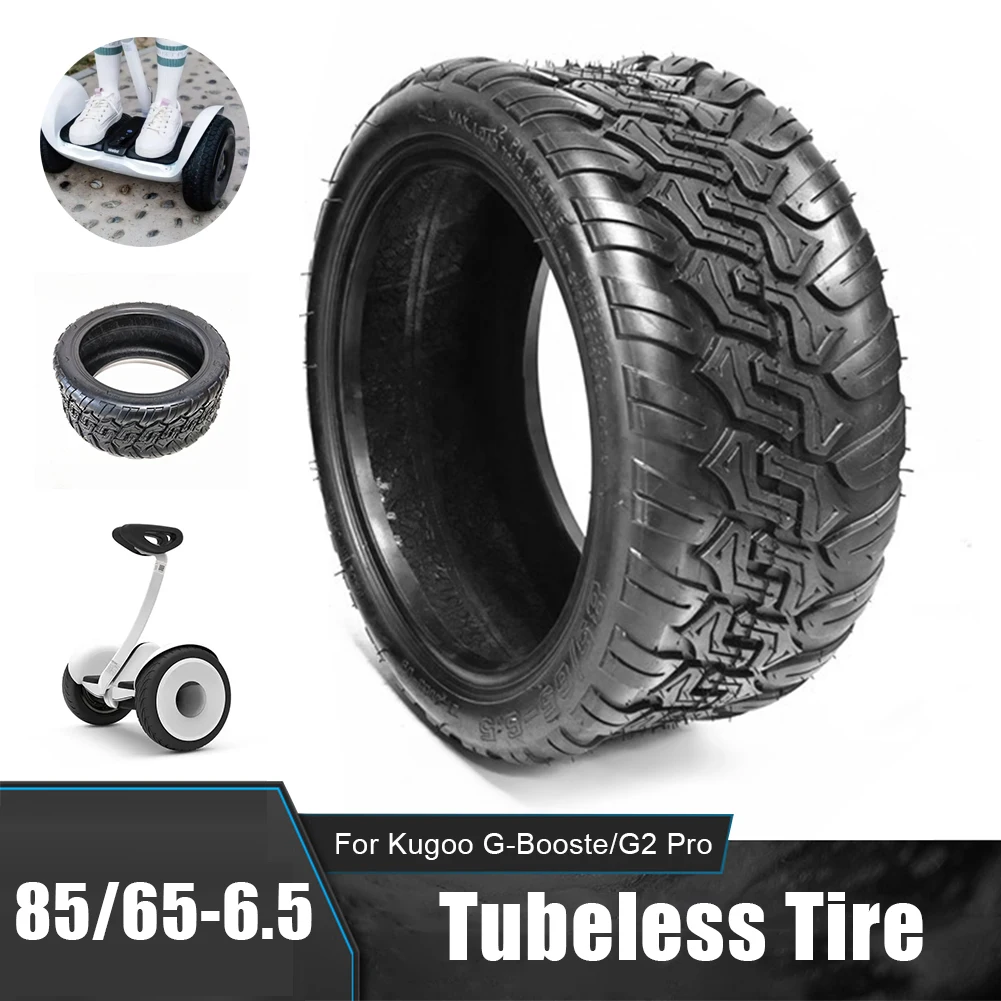 85/65-6.5 Tubeless Tire for Kugoo G-Booster G2 Pro Electric Scooter Front and Rear Wheel Thick Wear-resistant Vacuum Tyre Parts
85/65-6.5 Tubeless Tire for Kugoo G-Booster G2 Pro Electric Scooter Front and Rear Wheel Thick Wear-resistant Vacuum Tyre Parts