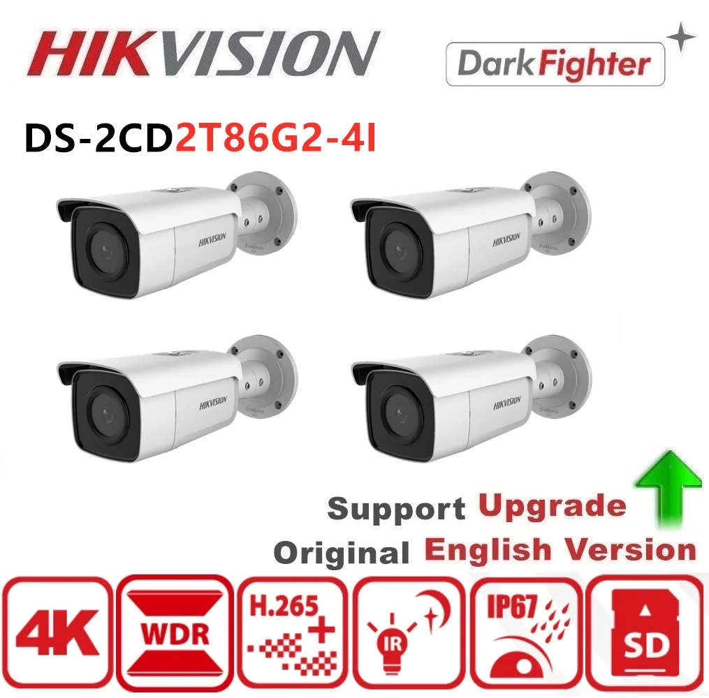 Hikvision 4K AcuSense Bullet IP Camera DS-2CD2T86G2-4I 80M IR Distance for Bright Night Imaging Efficient H.265+ Hik-Connect
Hikvision 4K AcuSense Bullet IP Camera DS-2CD2T86G2-4I 80M IR Distance for Bright Night Imaging Efficient H.265+ Hik-Connect