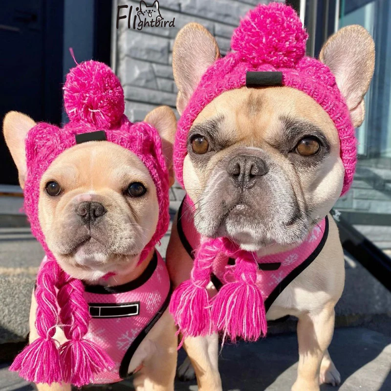 Winter Warm Dog Hat Windproof Knitting Caps for Small Medium Dogs French Bulldog Chihuahua Hat Fluffy Ball Puppy Cap Accessories
Winter Warm Dog Hat Windproof Knitting Caps for Small Medium Dogs French Bulldog Chihuahua Hat Fluffy Ball Puppy Cap Accessories