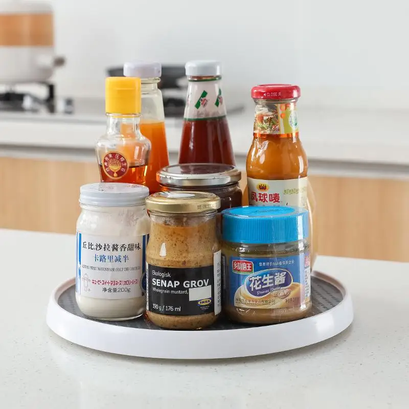 Storage Rack Rotating Plastic Multifunctional Kitchen Seasoning Bottle, Daily Necessities Cosmetics Storage Turntable Stand Home
Storage Rack Rotating Plastic Multifunctional Kitchen Seasoning Bottle, Daily Necessities Cosmetics Storage Turntable Stand Home