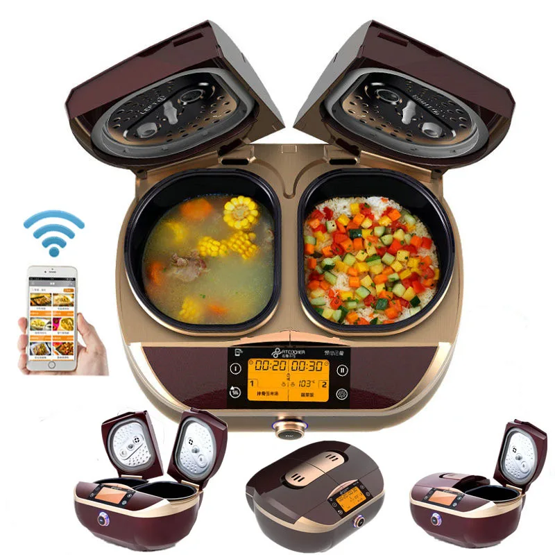 Must Have To Cook Fitcooker Intelligent Double Door Electric for Household Double Bile Electric Cooker for Cooking Soup and Rice
Must Have To Cook Fitcooker Intelligent Double Door Electric for Household Double Bile Electric Cooker for Cooking Soup and Rice