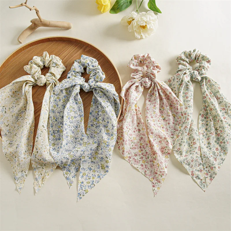 Summer Flower Long Scarf Hair Bands For Women Scrunchie Elastic Ribbons Bow Tie Ponytail Holder Girl Elegant Hair Accessories
Summer Flower Long Scarf Hair Bands For Women Scrunchie Elastic Ribbons Bow Tie Ponytail Holder Girl Elegant Hair Accessories