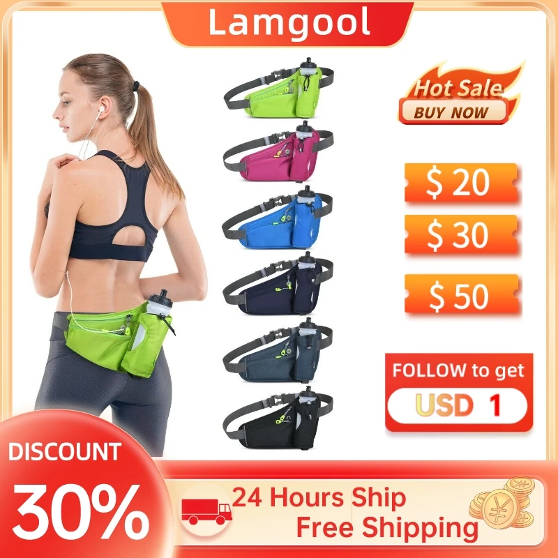 Sports Hydration Belt Bag Running Belt Outdoor Waist Pack Mobile Phone Pack with Water Bottle Holder for Running Cycling Hiking
Sports Hydration Belt Bag Running Belt Outdoor Waist Pack Mobile Phone Pack with Water Bottle Holder for Running Cycling Hiking