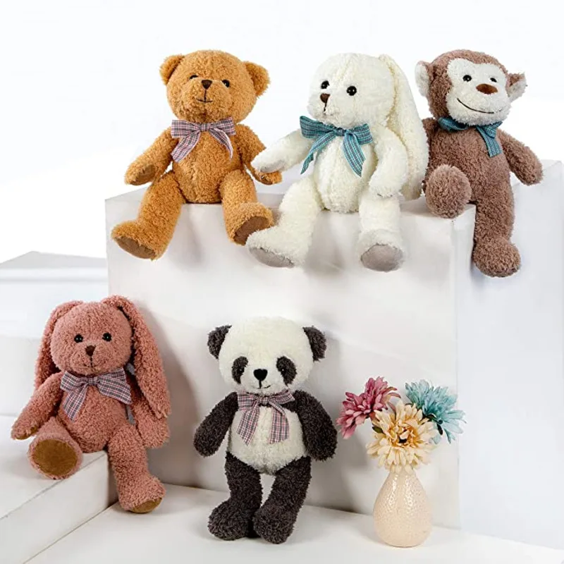 Cute Animals Teddy Bear/Monkey/Panda/Rabbit Soft Stuffed Toy For Kids Boys Girls Gift For Birthday/Christmas/Valentine's Day
Cute Animals Teddy Bear/Monkey/Panda/Rabbit Soft Stuffed Toy For Kids Boys Girls Gift For Birthday/Christmas/Valentine's Day