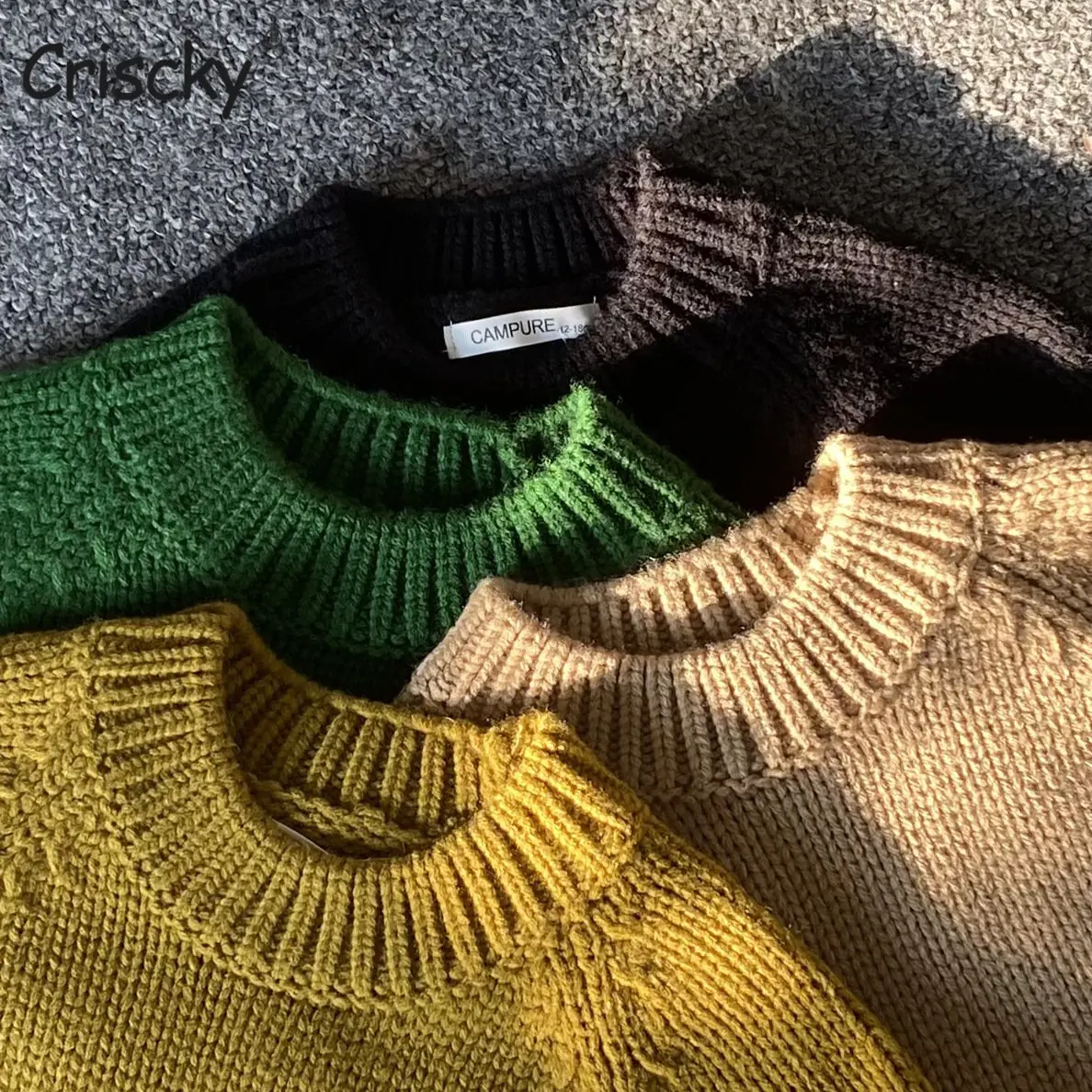 Criscky 2022 Autumn Baby Boys Girls Long Sleeve Solid O Neck Sweaters Kids Sweaters for Winter Knitted Bottoming Boys Sweaters
Criscky 2022 Autumn Baby Boys Girls Long Sleeve Solid O Neck Sweaters Kids Sweaters for Winter Knitted Bottoming Boys Sweaters