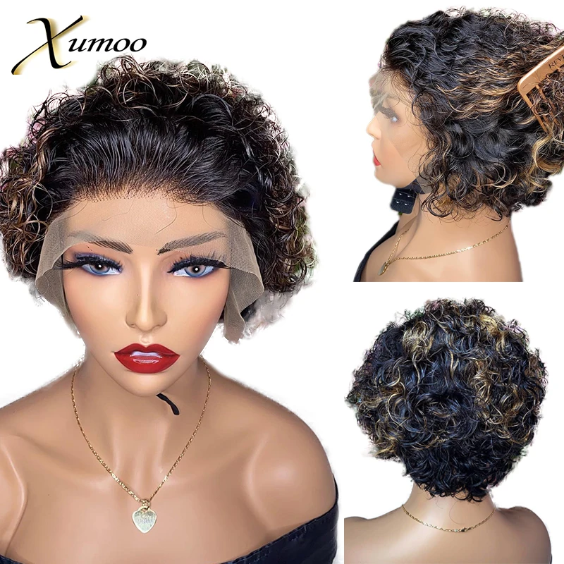Short Bob Curly Highlight Honey Blonde Colored Transparent Glueless 13x2 Lace Front Human Hair Wigs For Black Women Preplucked
Short Bob Curly Highlight Honey Blonde Colored Transparent Glueless 13x2 Lace Front Human Hair Wigs For Black Women Preplucked