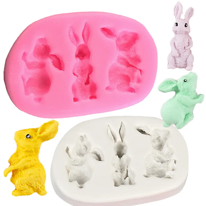 3D Standing Easter Cute Rabbit Silicone Mold Kitchen Baking Decoration Tool Resin DIY Bunny Cake Chocolate Candy Fondant Moulds
3D Standing Easter Cute Rabbit Silicone Mold Kitchen Baking Decoration Tool Resin DIY Bunny Cake Chocolate Candy Fondant Moulds