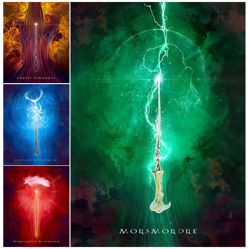 The Wand Of Famous Wizard,Vintage Wall Art Canvas Painting Mysterious Magic And Wizardry Wands Art Poster Print Home Decoration
The Wand Of Famous Wizard,Vintage Wall Art Canvas Painting Mysterious Magic And Wizardry Wands Art Poster Print Home Decoration