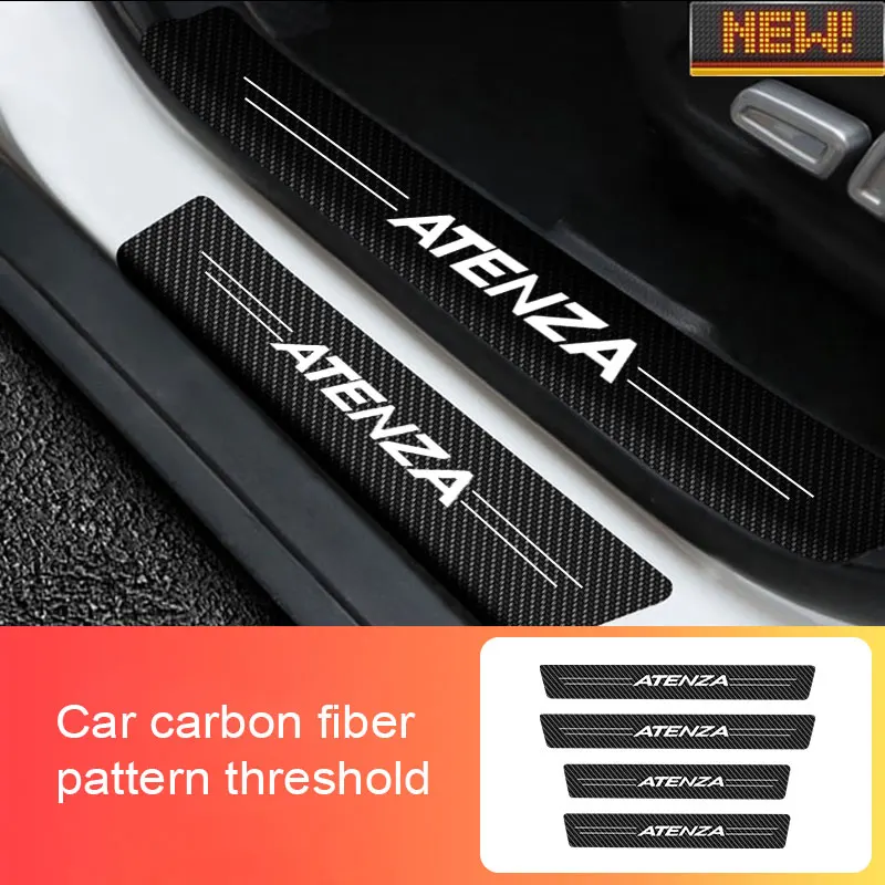 4Pcs Car Door Sill Threshold Stickers For Mazda Atenza Carbon Fiber Scratch Resistant Decal Auto Styling Protector Accessories
4Pcs Car Door Sill Threshold Stickers For Mazda Atenza Carbon Fiber Scratch Resistant Decal Auto Styling Protector Accessories