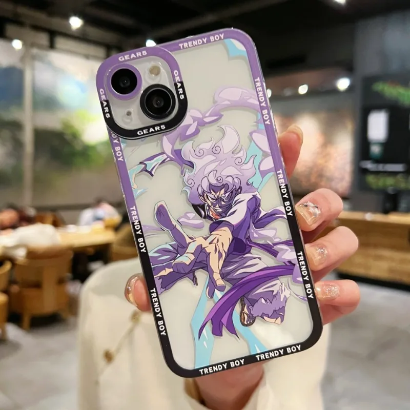Anime One Piece Gear 5 Luffy Sun God Nikka Phone Case for IPhone 14 13 12 Promax Cool Cartoon Laser Luminescence Gradient
Anime One Piece Gear 5 Luffy Sun God Nikka Phone Case for IPhone 14 13 12 Promax Cool Cartoon Laser Luminescence Gradient