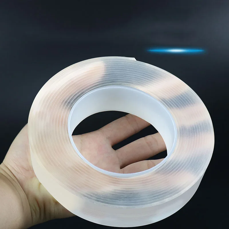 Nano Double-sided Adhesive Tape 20/30/50mm Width Strong Sticky Transparent Reusable Waterproof Tapes For Home Wall Hanging
Nano Double-sided Adhesive Tape 20/30/50mm Width Strong Sticky Transparent Reusable Waterproof Tapes For Home Wall Hanging