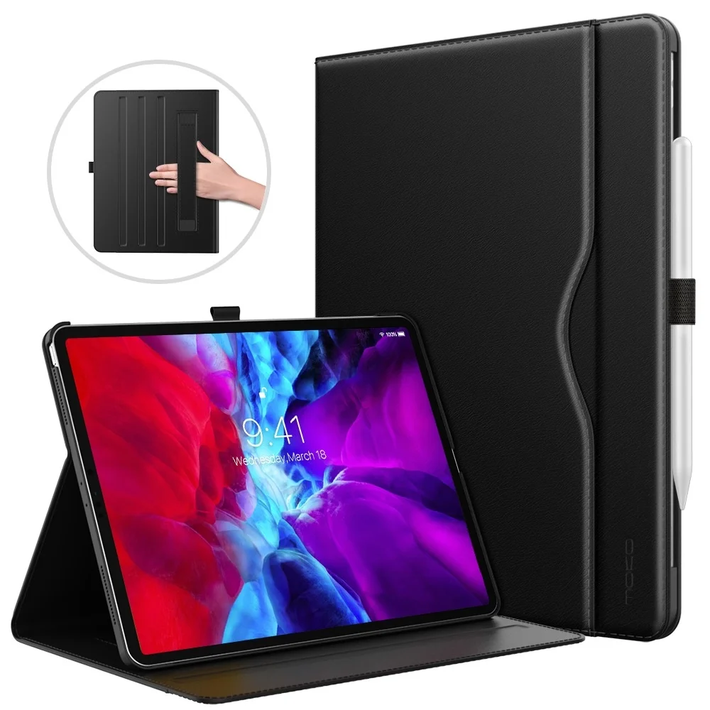 Case For iPad Pro 11 2nd Gen 2020&2018,PU Leather Business Folding Stand Folio Cover for 12.9 4th Generation 2020&2018
Case For iPad Pro 11 2nd Gen 2020&2018,PU Leather Business Folding Stand Folio Cover for 12.9 4th Generation 2020&2018