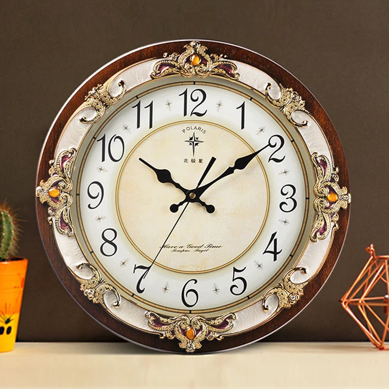 Silent Wall Clock Mechanism Vintage Luxury Unique Design Quartz Wall Clock Bedroom Rustic Reloj De Pared Decoration Living Room
Silent Wall Clock Mechanism Vintage Luxury Unique Design Quartz Wall Clock Bedroom Rustic Reloj De Pared Decoration Living Room