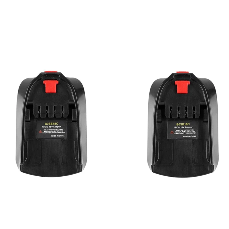 2Pcs Battery Adapter Use For 18V Li-Ion Battery BAT618 On Home Lithium Electrical Power Tool Replace All 18V
2Pcs Battery Adapter Use For 18V Li-Ion Battery BAT618 On Home Lithium Electrical Power Tool Replace All 18V