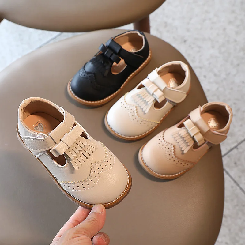 Kids Girls Pu Leather Shoes Princess Dress Single Shoes Child Autumn Baby Sneakers Sandals Toddler Breathable School Shoes SWQ1
Kids Girls Pu Leather Shoes Princess Dress Single Shoes Child Autumn Baby Sneakers Sandals Toddler Breathable School Shoes SWQ1