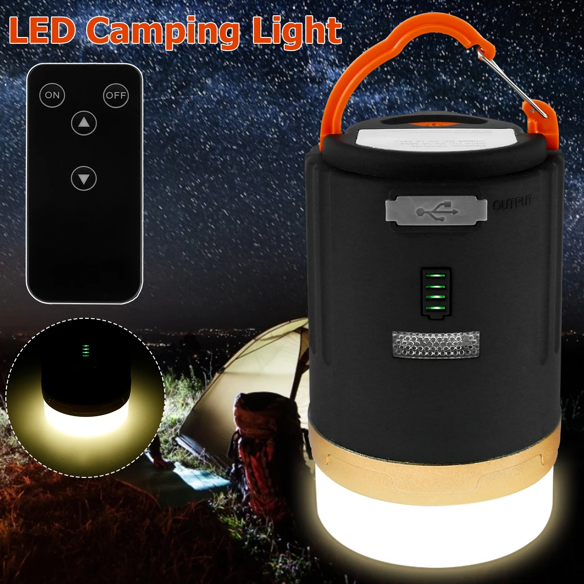 Solar Led Light Outdoor Garden Lights Camping Light Built In 4800mAh Battery USB Rechargeable Waterproof Portable Lantern
Solar Led Light Outdoor Garden Lights Camping Light Built In 4800mAh Battery USB Rechargeable Waterproof Portable Lantern