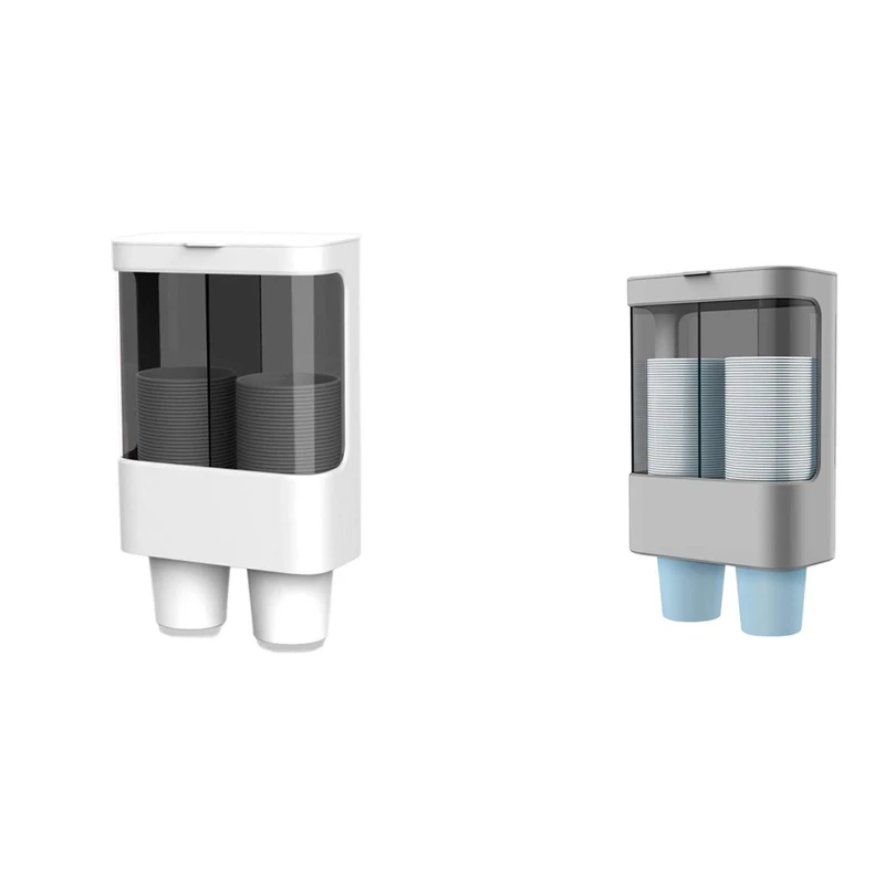 Cup Dispenser, Cup Holder Water Cups Dispenser Wall Mounted Bathroom Automatic Cup Storage Rack Cups Container
Cup Dispenser, Cup Holder Water Cups Dispenser Wall Mounted Bathroom Automatic Cup Storage Rack Cups Container