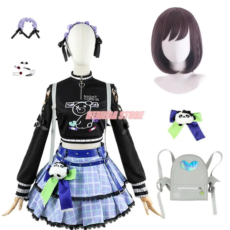 Project Sekai Colorful Stage 25 O'clock Nightcord Akiyama Mizuki Shinonome Ena Asahina Mafuyu Yoisaki Kanade Cosplay Costume Wig
Project Sekai Colorful Stage 25 O'clock Nightcord Akiyama Mizuki Shinonome Ena Asahina Mafuyu Yoisaki Kanade Cosplay Costume Wig