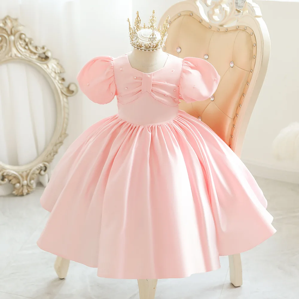 Carnival Solid Color Dresses For Girls Children's Birthday Party Evening Costume Flower Kids Wedding Princess Ball Gown 4-12 Age
Carnival Solid Color Dresses For Girls Children's Birthday Party Evening Costume Flower Kids Wedding Princess Ball Gown 4-12 Age