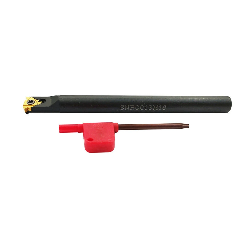 For Semi-finishing Turning Tool Holder SNR0013M16 12pcs/set 16IR AG60 Alloy Steel Carbide Insert Internal Threading
For Semi-finishing Turning Tool Holder SNR0013M16 12pcs/set 16IR AG60 Alloy Steel Carbide Insert Internal Threading